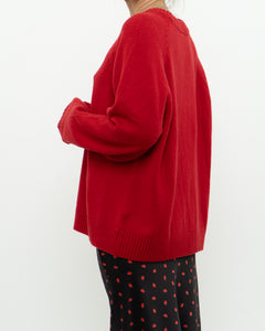 GAP x Cozy Red Knit Sweater (XS-XL)