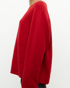 GAP x Cozy Red Knit Sweater (XS-XL)