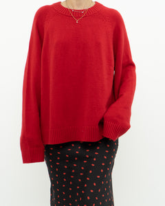 GAP x Cozy Red Knit Sweater (XS-XL)