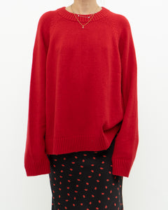 GAP x Cozy Red Knit Sweater (XS-XL)