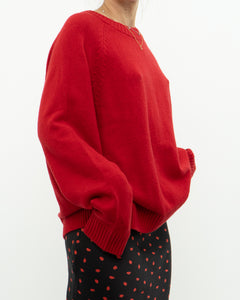 GAP x Cozy Red Knit Sweater (XS-XL)