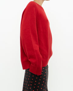 GAP x Cozy Red Knit Sweater (XS-XL)