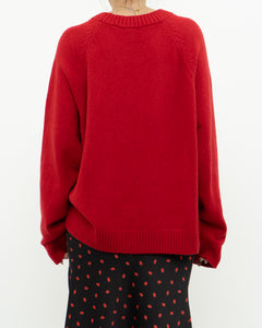 GAP x Cozy Red Knit Sweater (XS-XL)