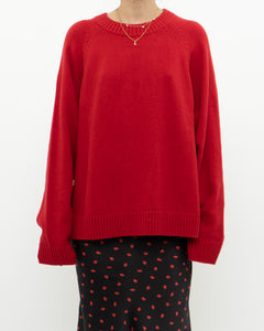 GAP x Cozy Red Knit Sweater (XS-XL)