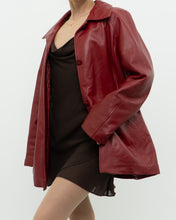 Load image into Gallery viewer, Vintage x DANIER LEATHER Red Leather Jacket (XS-M)