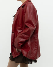 Load image into Gallery viewer, Vintage x DANIER LEATHER Red Leather Jacket (XS-M)