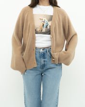 Load image into Gallery viewer, PRINCESS POLY x Ultra Soft Beige Wool-Blend Cardigan (XS-M)