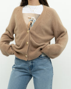 PRINCESS POLY x Ultra Soft Beige Wool-Blend Cardigan (XS-M)