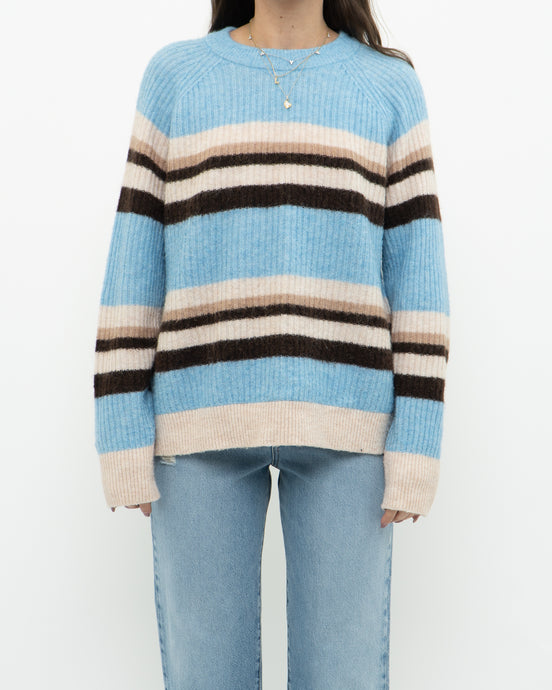 SELECTED FEMME x Striped Knit Sweater (XS-L)