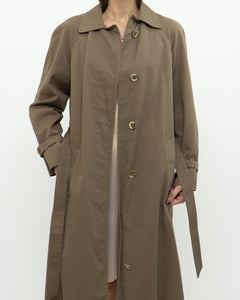 Vintage x Made in Canada x Aquascutum of London Mocha Trench (XS)