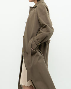 Vintage x Made in Canada x Aquascutum of London Mocha Trench (XS)