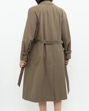 Load image into Gallery viewer, Vintage x Made in Canada x Aquascutum of London Mocha Trench (XS)