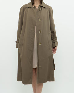 Vintage x Made in Canada x Aquascutum of London Mocha Trench (XS)