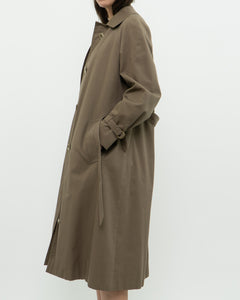 Vintage x Made in Canada x Aquascutum of London Mocha Trench (XS)