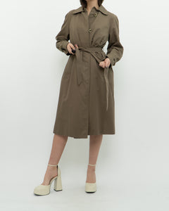 Vintage x Made in Canada x Aquascutum of London Mocha Trench (XS)