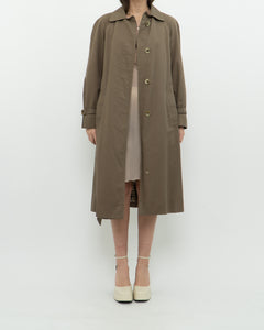 Vintage x Made in Canada x Aquascutum of London Mocha Trench (XS)