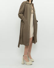 Load image into Gallery viewer, Vintage x Made in Canada x Aquascutum of London Mocha Trench (XS)