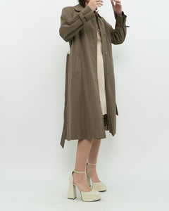 Vintage x Made in Canada x Aquascutum of London Mocha Trench (XS)