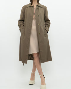 Vintage x Made in Canada x Aquascutum of London Mocha Trench (XS)