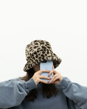 Load image into Gallery viewer, Vintage x HOLT RENFREW x Fuzzy Cheetah Bucket Hat