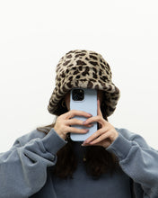 Load image into Gallery viewer, Vintage x HOLT RENFREW x Fuzzy Cheetah Bucket Hat