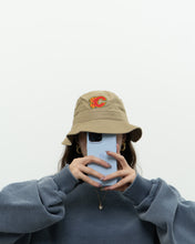 Load image into Gallery viewer, CALGARY FLAMES x Beige Bucket Hat