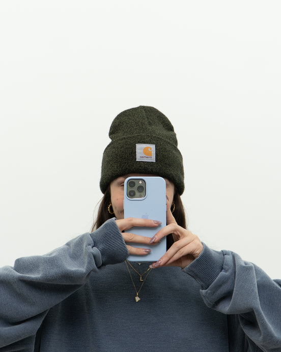 CARHARTT x Heather Green Toque