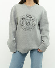 Load image into Gallery viewer, CLUB MONACO x Heathered Grey Crewneck (XS-XL)