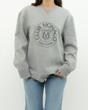 Load image into Gallery viewer, CLUB MONACO x Heathered Grey Crewneck (XS-XL)