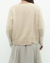 Load image into Gallery viewer, DUFFY x Cream Cashmere Sweater (XS, S)