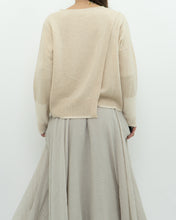 Load image into Gallery viewer, DUFFY x Cream Cashmere Sweater (XS, S)