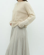 Load image into Gallery viewer, DUFFY x Cream Cashmere Sweater (XS, S)