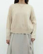 Load image into Gallery viewer, DUFFY x Cream Cashmere Sweater (XS, S)