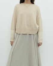 Load image into Gallery viewer, DUFFY x Cream Cashmere Sweater (XS, S)