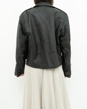 Load image into Gallery viewer, Vintage x BOUTIQUE OF LEATHER Black Classic Biker Jacket (XS, S)