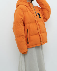 AMI ALEXANDRE MATTIUSSI x PUMA x Deadstock Orange Down Puffer Jacket (S-L)