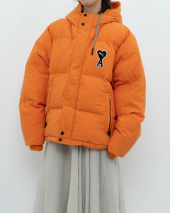 AMI ALEXANDRE MATTIUSSI x PUMA x Deadstock Orange Down Puffer Jacket (S-L)