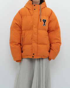 AMI ALEXANDRE MATTIUSSI x PUMA x Deadstock Orange Down Puffer Jacket (S-L)