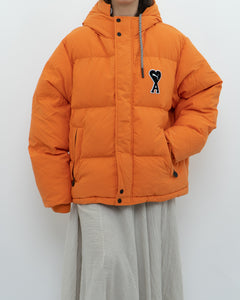 AMI ALEXANDRE MATTIUSSI x PUMA x Deadstock Orange Down Puffer Jacket (S-L)