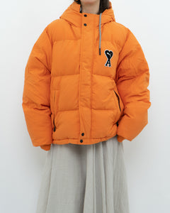 AMI ALEXANDRE MATTIUSSI x PUMA x Deadstock Orange Down Puffer Jacket (S-L)