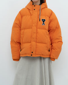 AMI ALEXANDRE MATTIUSSI x PUMA x Deadstock Orange Down Puffer Jacket (S-L)