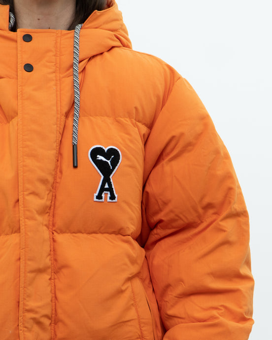 AMI ALEXANDRE MATTIUSSI x PUMA x Deadstock Orange Down Puffer Jacket (S-L)