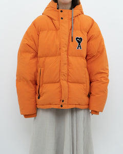 AMI ALEXANDRE MATTIUSSI x PUMA x Deadstock Orange Down Puffer Jacket (S-L)