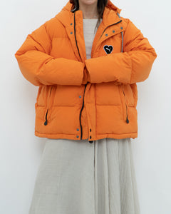 AMI ALEXANDRE MATTIUSSI x PUMA x Deadstock Orange Down Puffer Jacket (S-L)