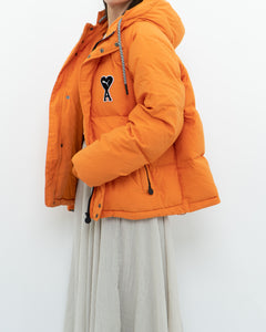 AMI ALEXANDRE MATTIUSSI x PUMA x Deadstock Orange Down Puffer Jacket (S-L)