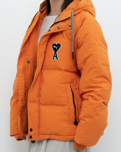 AMI ALEXANDRE MATTIUSSI x PUMA x Deadstock Orange Down Puffer Jacket (S-L)