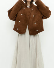 Load image into Gallery viewer, Vintage x Made in Canada x Camel Soft Cropped Western Jacket (M-XL)