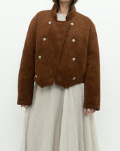 Load image into Gallery viewer, Vintage x Made in Canada x Camel Soft Cropped Western Jacket (M-XL)