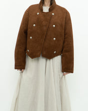 Load image into Gallery viewer, Vintage x Made in Canada x Camel Soft Cropped Western Jacket (M-XL)