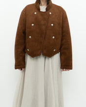 Load image into Gallery viewer, Vintage x Made in Canada x Camel Soft Cropped Western Jacket (M-XL)